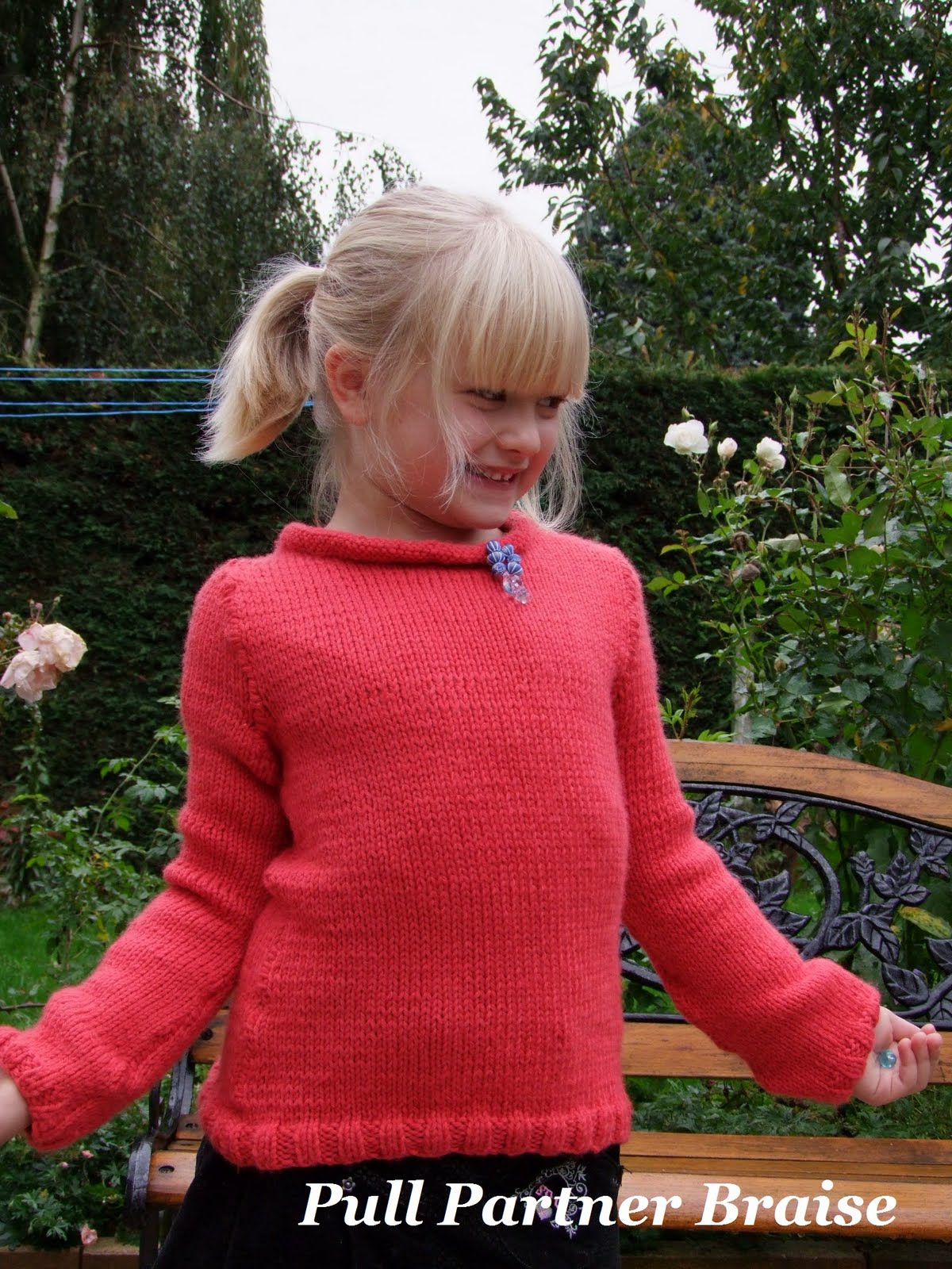 pull tricot fille